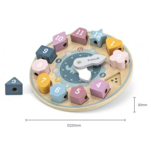 Ceas educativ cu forme geometrice PolarB [4]