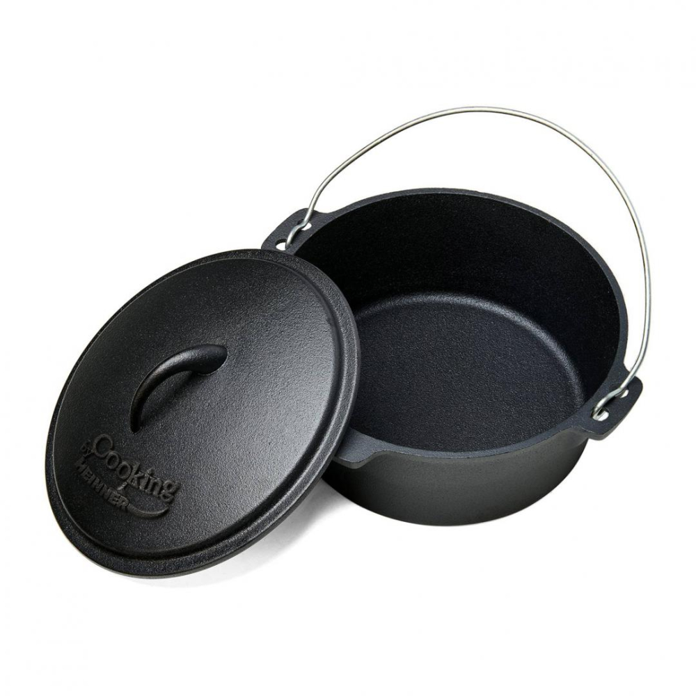 Ceaun + capac fonta pura, 25 x 10 cm, 3.5 l, cooking  by heinner [3]