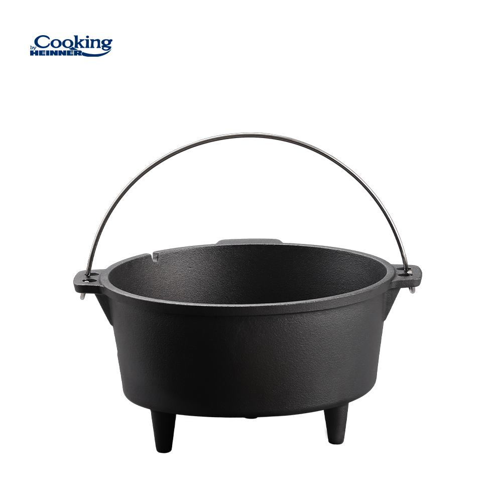 Ceaun fonta pura + capac dia 31.5 cm, 7.5 l, nature, cooking by heinner [7]