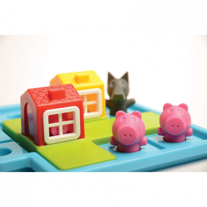Jocuri de logica si gandire ⭐ Cei trei purcelusi, Smart Games [6]