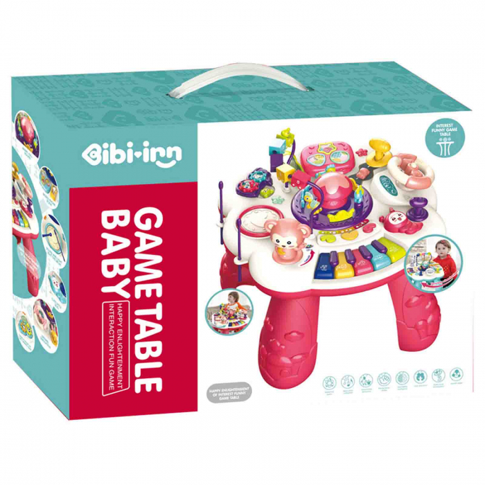 Masuta cu centru de activitati pentru bebelusi - micostore.ro [3]