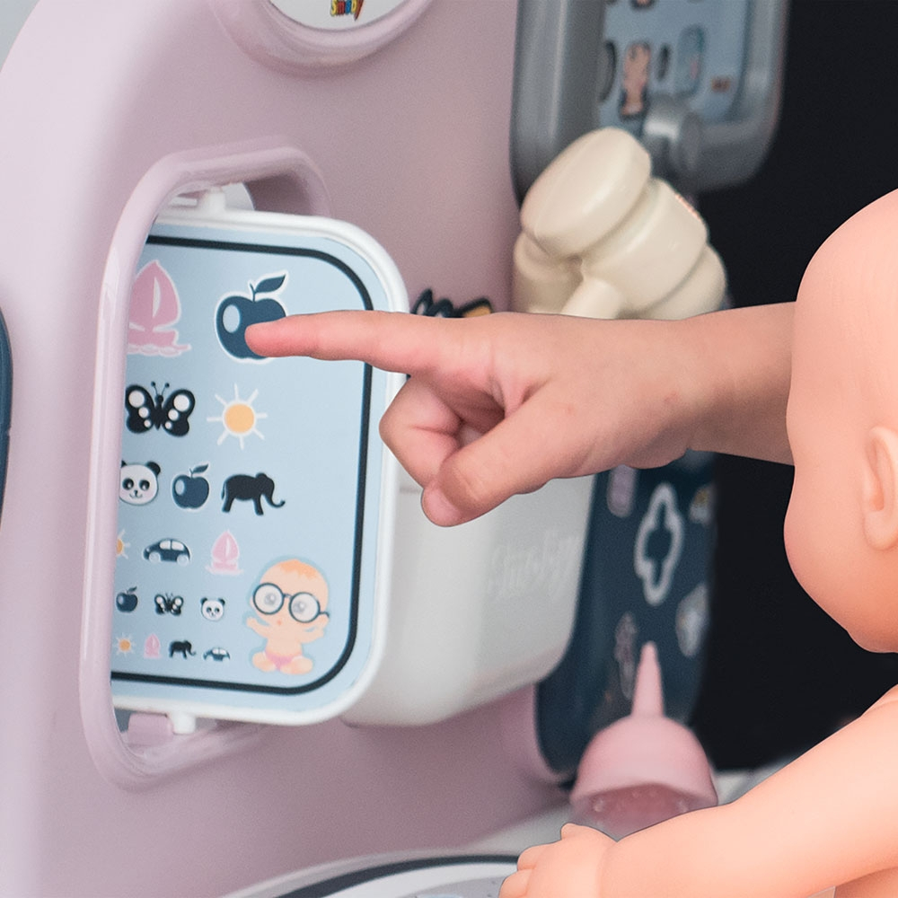 Centru de ingrijire pentru papusi Smoby Baby Care Center cu papusa si accesorii [15]