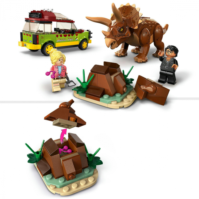 Cercetarea dinozaurului Triceratops, varsta de la 8 ani la 12 ani [7]