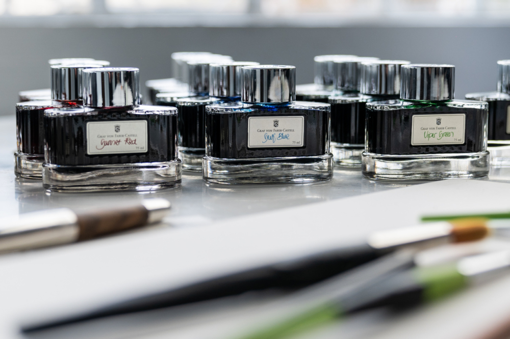 Cerneala 75ml gri piatra graf von faber-castell [4]