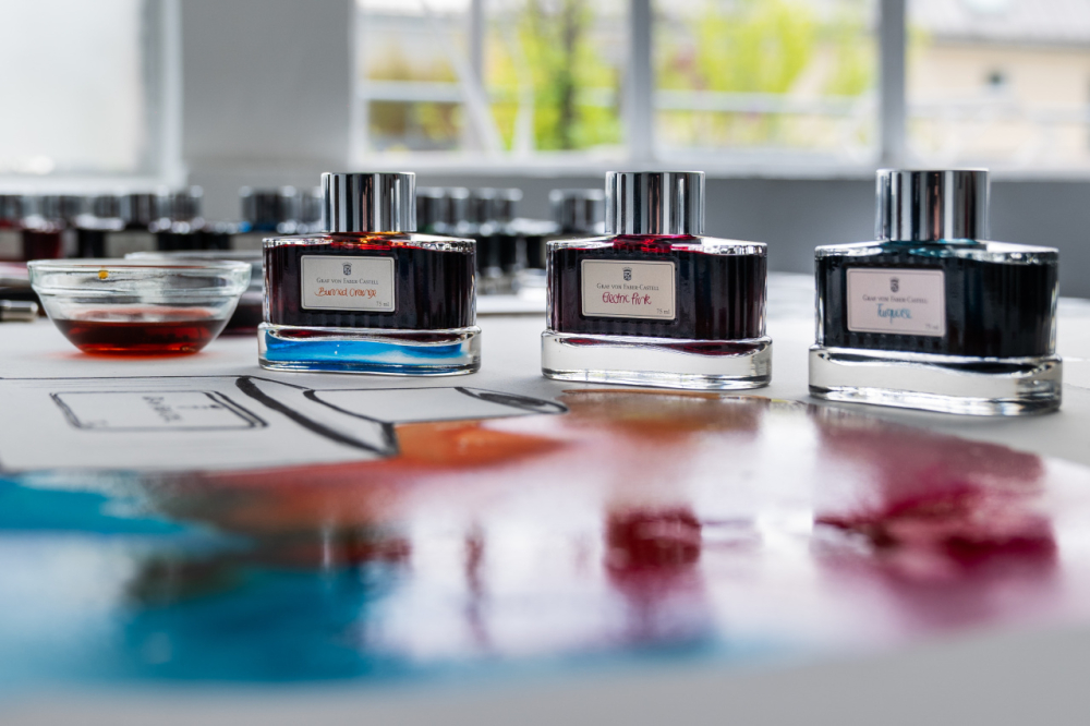 Cerneala 75ml maro nuca graf von faber-castell [4]