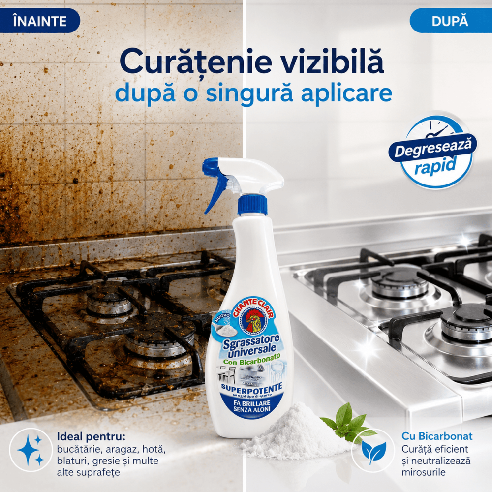 Sgrassatore degresant universal spray cu bicarbonat [3]