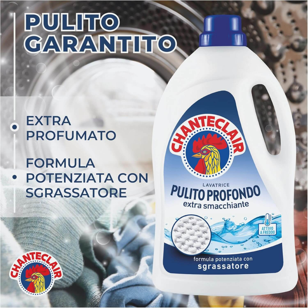 Chanteclair Detergent Lichid Rufe Curatare Profunda 1260 ml – 28 Spalari [4]