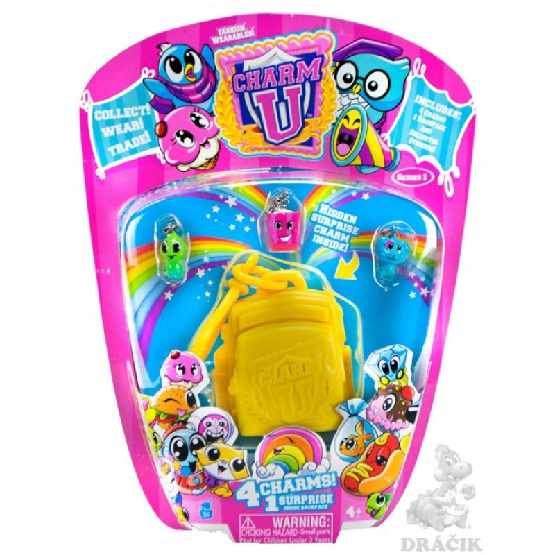Charm U - Pachet cu 4 talismane si accesorii varsta 5-7 ani, Fete [2]