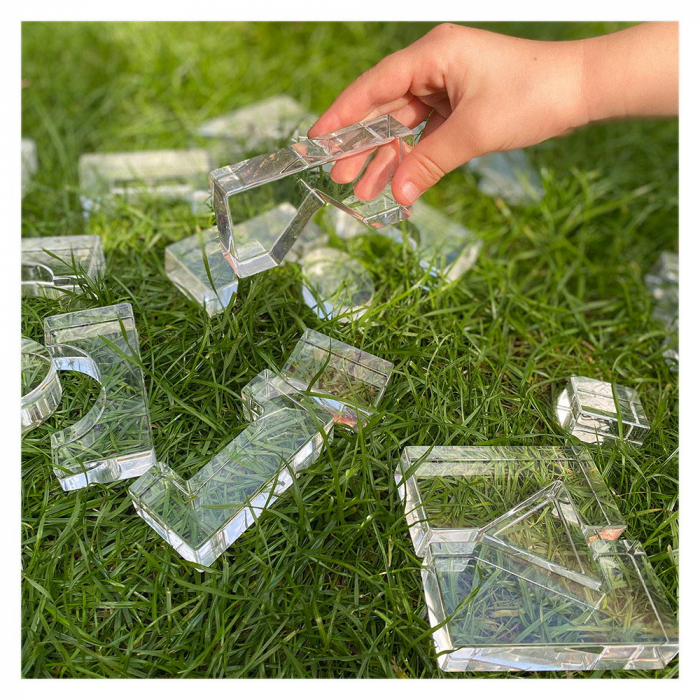 Clear Crystal, blocuri transparente, 25 buc., TickiT, 3-8 ani [2]
