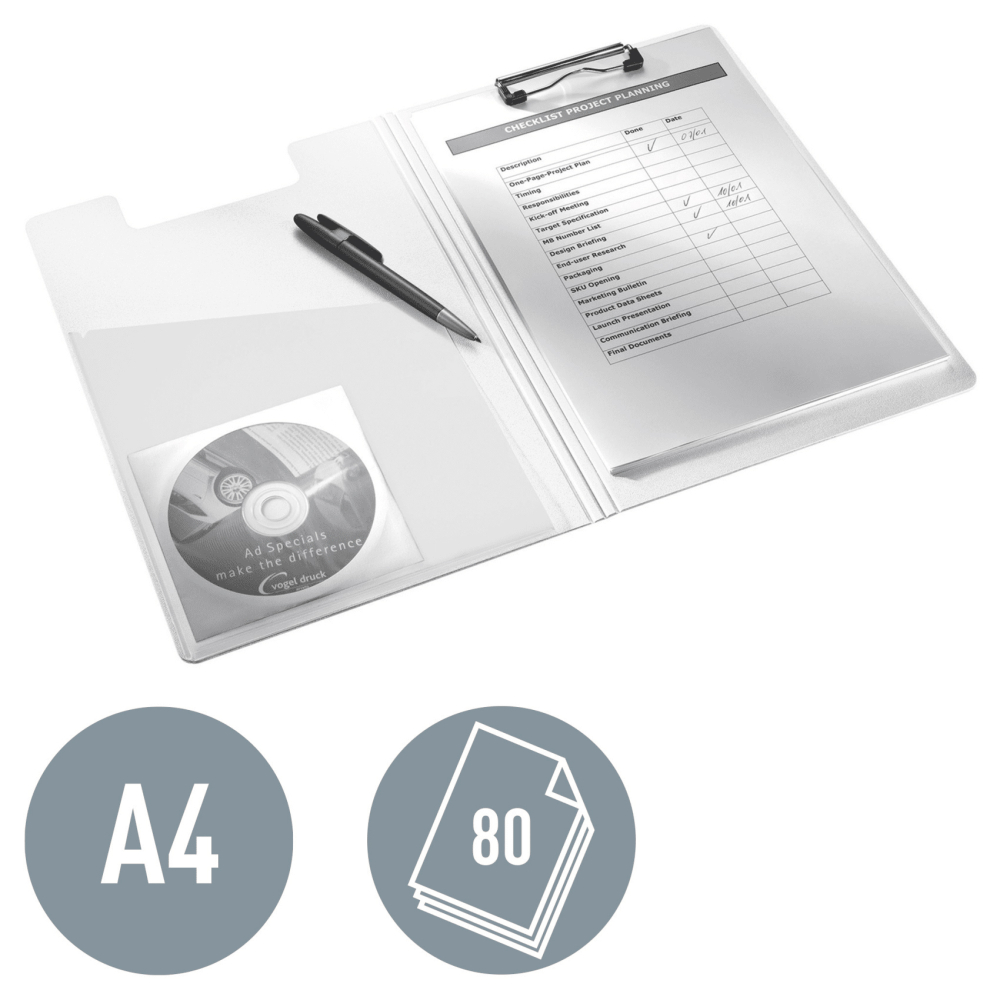 Clipboard dublu galben wow leitz [3]