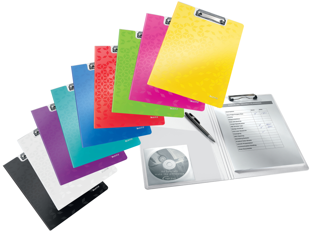 Clipboard dublu rosu wow leitz [5]