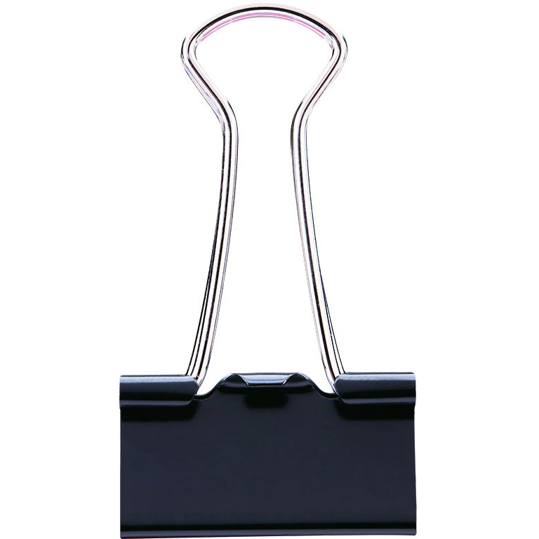 Clips hartie 25mm 12 buc/cut. carton deli [2]