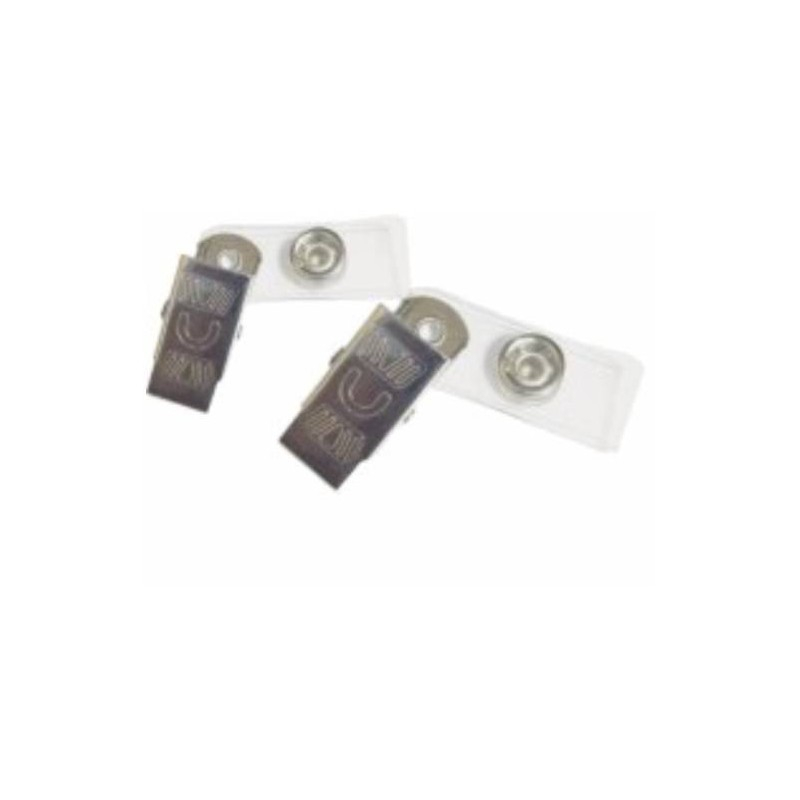 Clips pentru ecuson CNX OA000013, metalic [2]