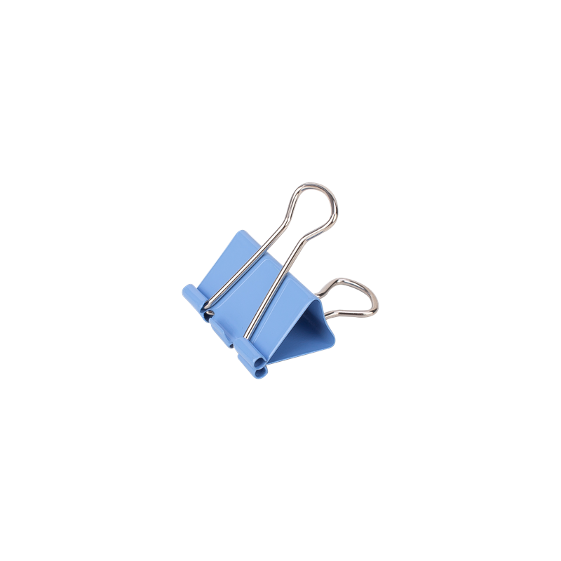 Clipsuri metalice Deli 8553 A, 32mm, diverse culori, cutie PVC 24 buc [5]