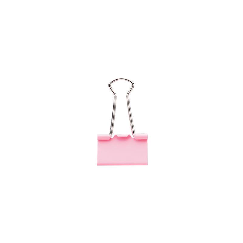 Clipsuri metalice Deli 8553 A, 32mm, diverse culori, cutie PVC 24 buc [7]