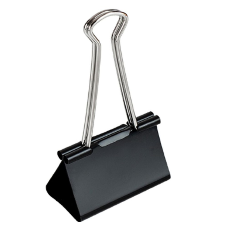 Clipsuri metalice Grand 110-1720, 60mm, negre, cutie 6 buc [2]
