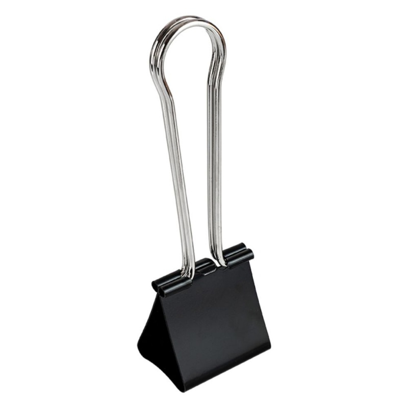 Clipsuri metalice Grand XL 110-1720, 60mm, negre, cutie 2 buc [2]