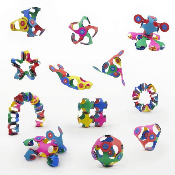 Clixo  joc magnetic de construit - Tiny & Mighty (9 piese) [2]