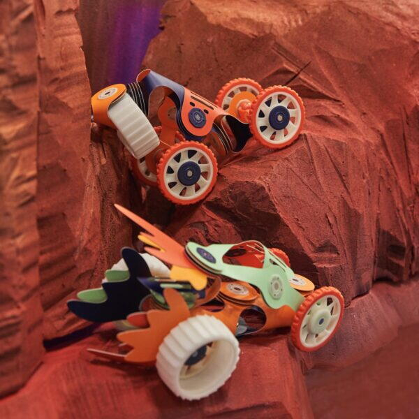 Clixo  joc magnetic de construit - Vehicule spatiale ( 30 piese) [4]