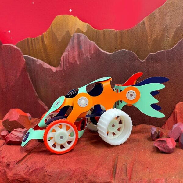 Clixo  joc magnetic de construit - Vehicule spatiale ( 30 piese) [5]