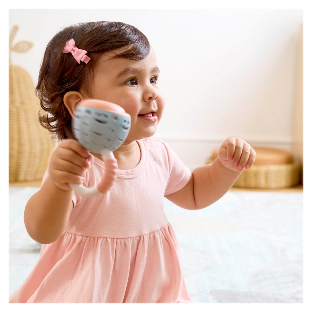 Clopotei zornatori pentru bebelusi, set 3 buc, Guidecraft, copii varsta 0-2 ani [4]