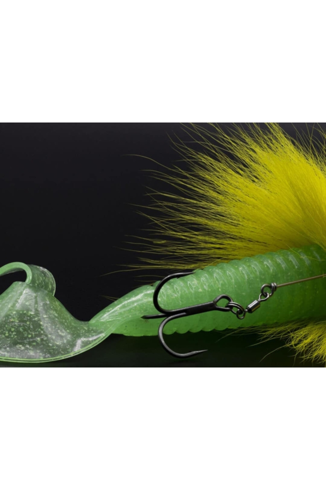 Coada de rezerva Blackbay Blacktail Curly L 19cm 55g Silver 19cm 55g Silver [3]