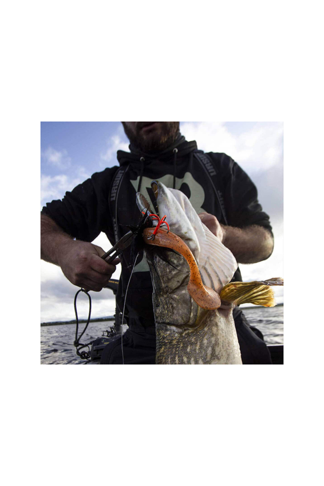 Coada de rezerva Blackbay Blacktail Shad Custom 16.5cm 50g White Fury 16.5cm 50g White Fury [3]