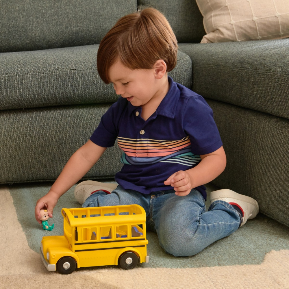 CoComelon - Autobuz scolar cu cantec si figurina JJ varsta 3-5 ani ,5-7 ani ,7-9 ani ,, Unisex [8]