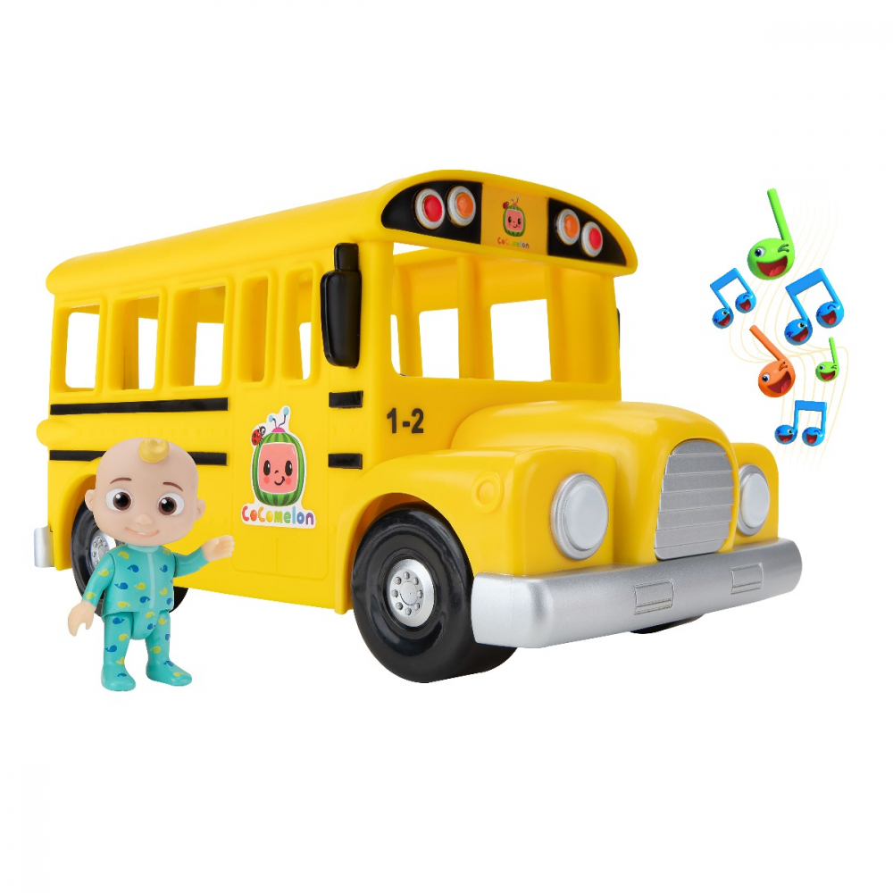 CoComelon - Autobuz scolar cu cantec si figurina JJ varsta 3-5 ani ,5-7 ani ,7-9 ani ,, Unisex [2]