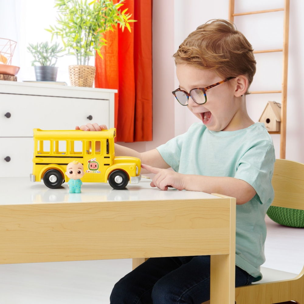 CoComelon - Autobuz scolar cu cantec si figurina JJ varsta 3-5 ani ,5-7 ani ,7-9 ani ,, Unisex [7]