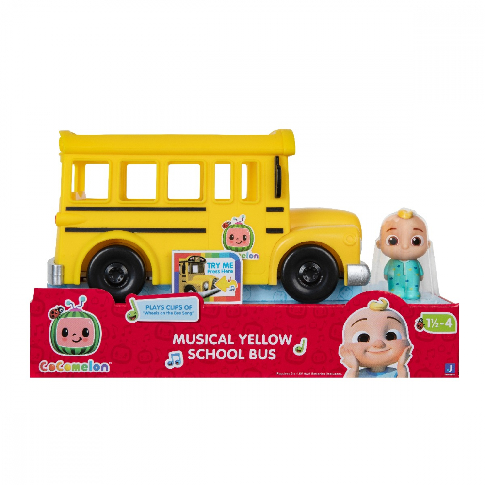 CoComelon - Autobuz scolar cu cantec si figurina JJ varsta 3-5 ani ,5-7 ani ,7-9 ani ,, Unisex [9]