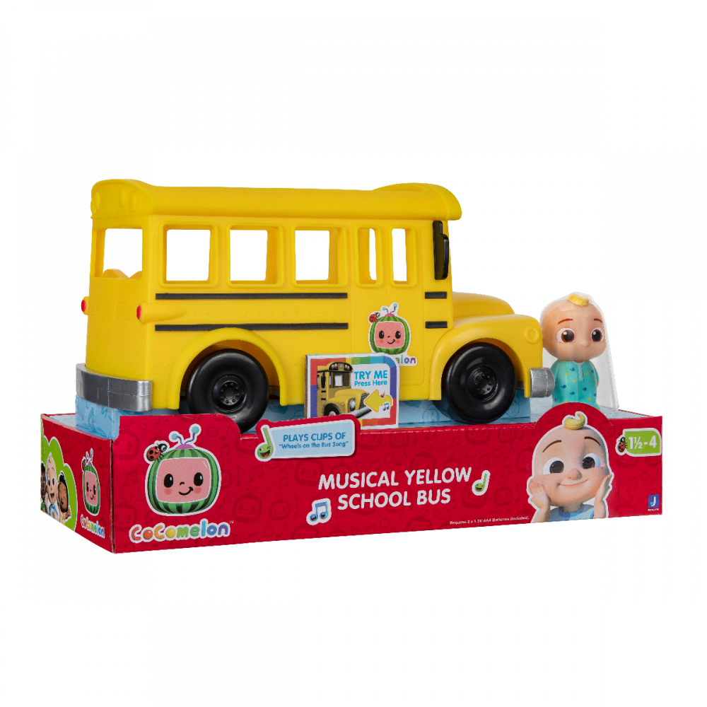 CoComelon - Autobuz scolar cu cantec si figurina JJ varsta 3-5 ani ,5-7 ani ,7-9 ani ,, Unisex [10]