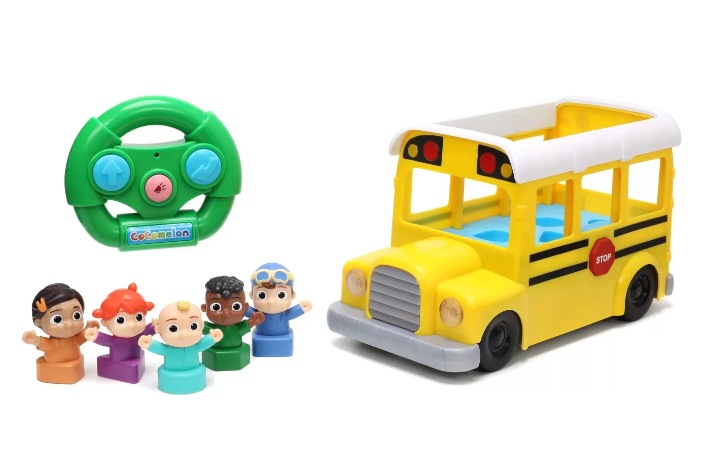 Cocomelon autobuzul scolar rc cu sunete si lumini scara 1:18 [2]