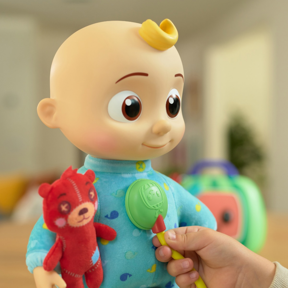 CoComelon - Bebelus interactiv JJ, cu muzica de leagan si sunete varsta 3-5 ani ,5-7 ani ,7-9 ani, Unisex [5]