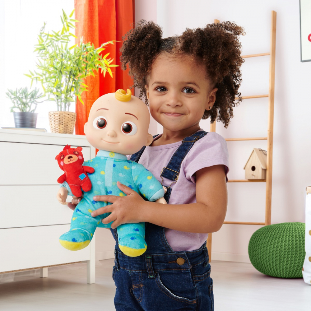 CoComelon - Bebelus interactiv JJ, cu muzica de leagan si sunete varsta 3-5 ani ,5-7 ani ,7-9 ani, Unisex [10]