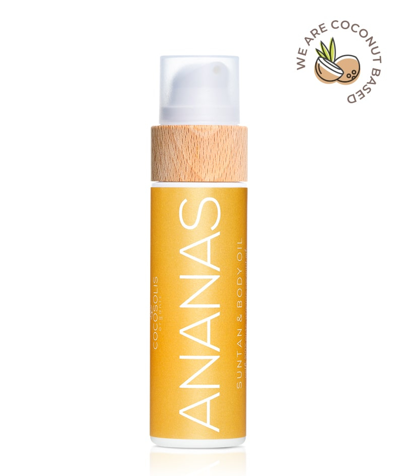 COCOSOLIS ANANAS Suntan & Body Oil, ulei natural pentru bronz rapid, 100ml [1]