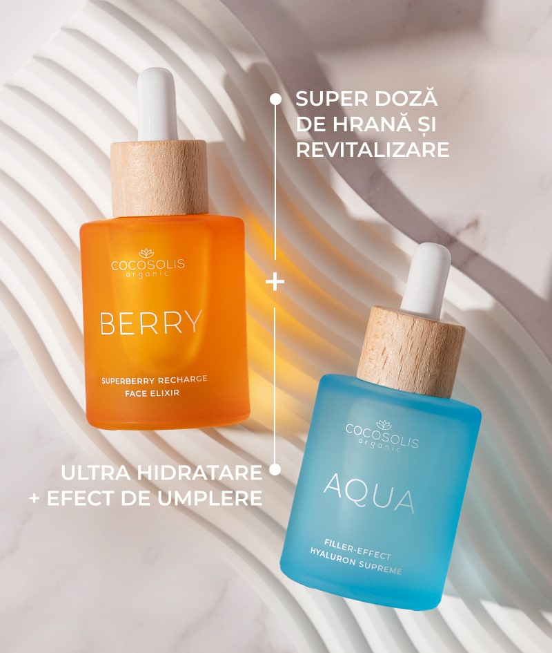 COCOSOLIS BERRY Superberry Recharge Face Elixir, pt piele intinerita, luminoasa [6]