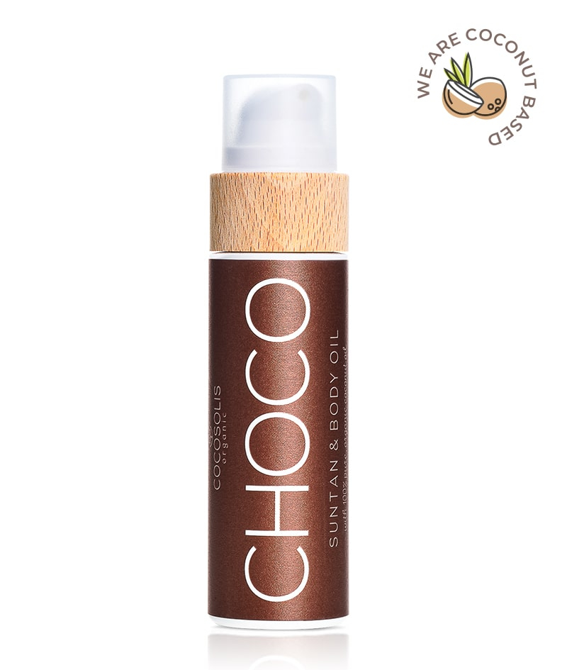 Cocosolis Choco – Ulei bronzant natural cu aroma de ciocolata, 110 ml [1]