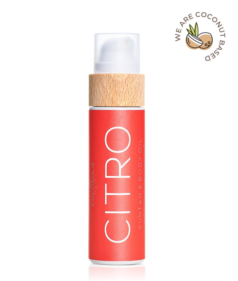COCOSOLIS CITRO Suntan & Body Oil, ulei pentru bronzat, aroma de citrice, 110 ml [1]
