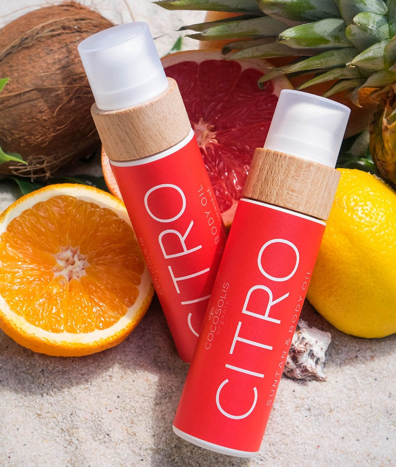 COCOSOLIS CITRO Suntan & Body Oil, ulei pentru bronzat, aroma de citrice, 110 ml [4]