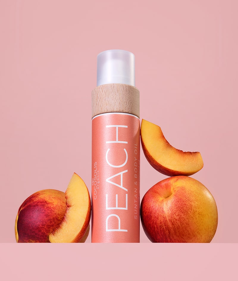 COCOSOLIS PEACH Suntan & Body Oil, ulei natural pentru bronz rapid, 100 ml [3]