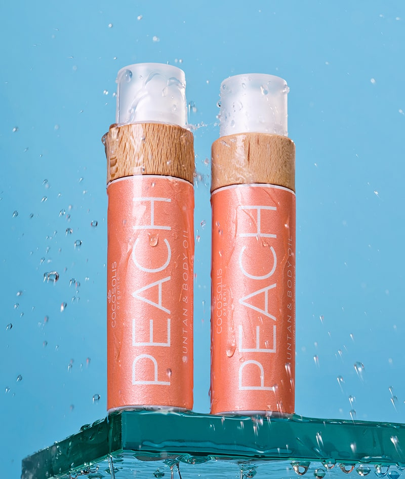 COCOSOLIS PEACH Suntan & Body Oil, ulei natural pentru bronz rapid, 100 ml [5]