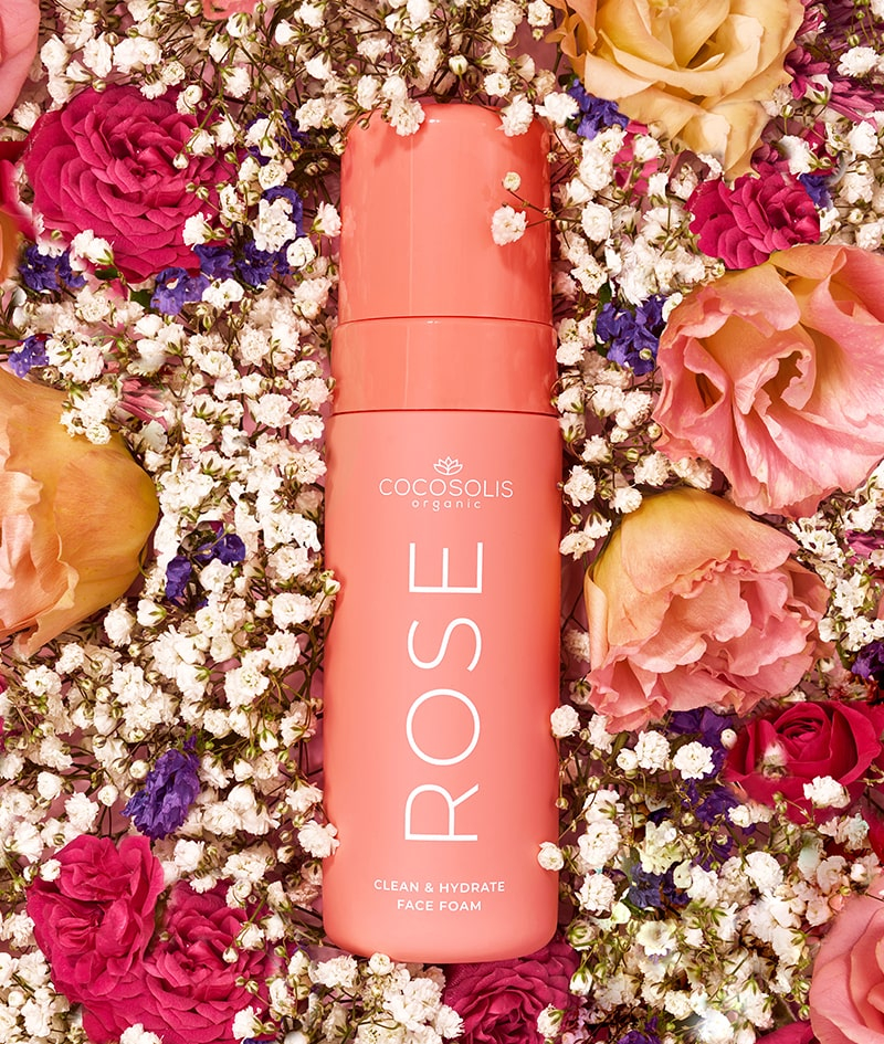 COCOSOLIS ROSE Clean & Hydrate Face Foam, pt hidratare si uniformizare [6]