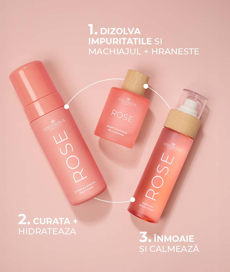 COCOSOLIS ROSE Soothing Spray Toner, tonic facial calmant [6]