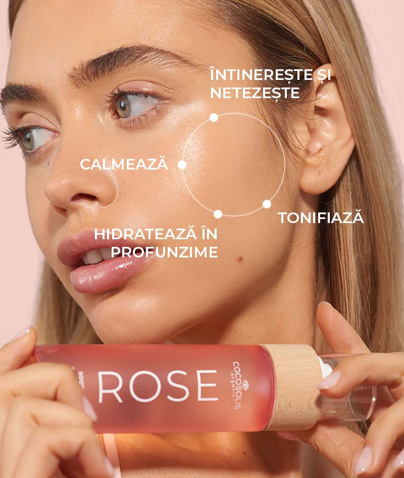 COCOSOLIS ROSE Soothing Spray Toner, tonic facial calmant [2]