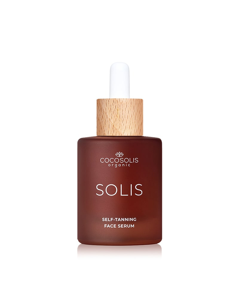 COCOSOLIS SOLIS Self-tanning Face Serum, ser facial autobronzant [1]