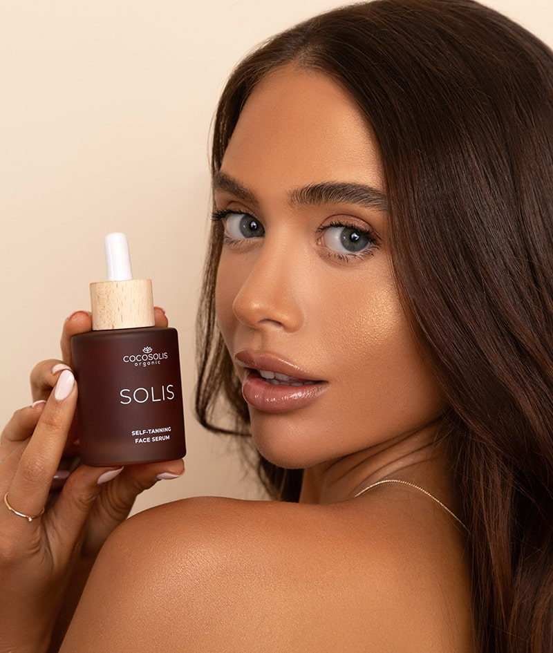 COCOSOLIS SOLIS Self-tanning Face Serum, ser facial autobronzant [6]