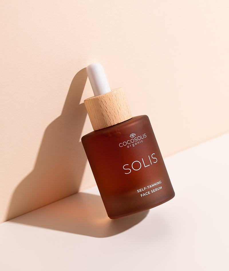 COCOSOLIS SOLIS Self-tanning Face Serum, ser facial autobronzant [3]