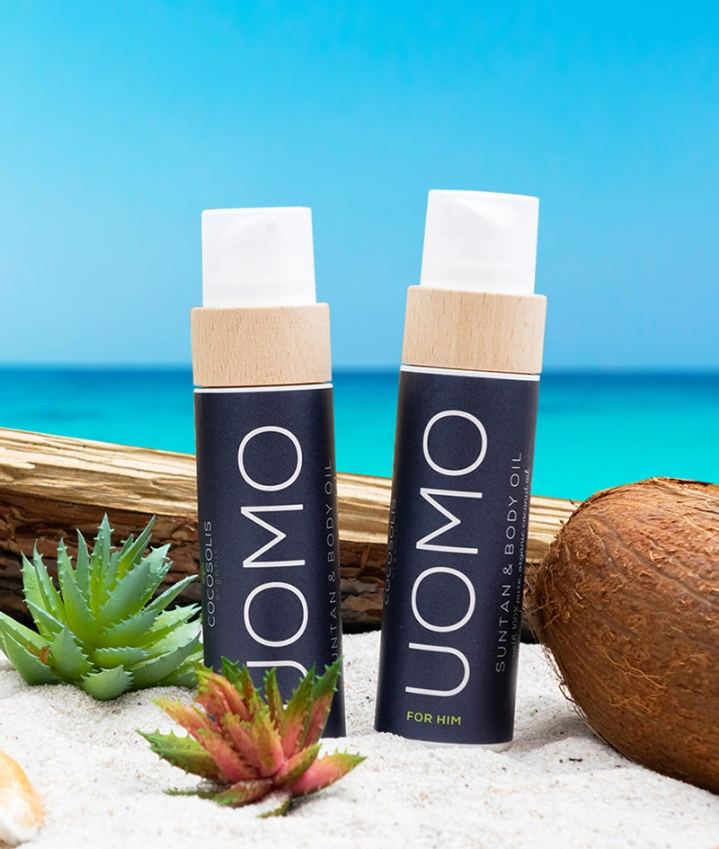 COCOSOLIS UOMO Suntan & Body Oil, ulei natural de bronzat, pentru barbati, 100 ml [3]