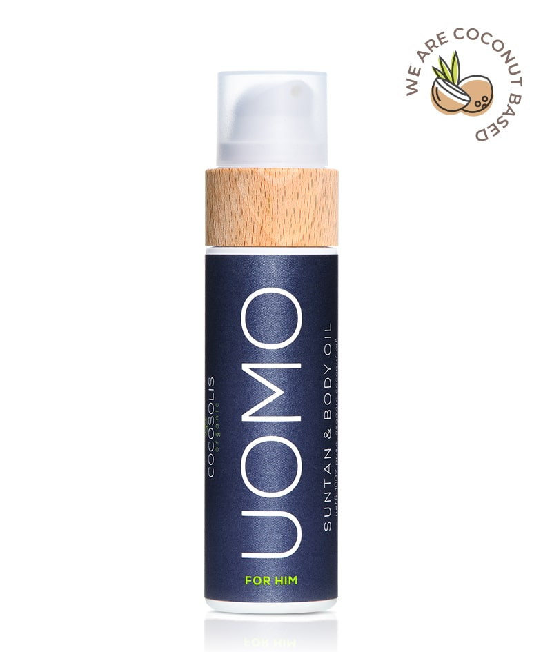 COCOSOLIS UOMO Suntan & Body Oil, ulei natural de bronzat, pentru barbati, 100 ml [1]
